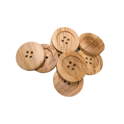 Bouton en bois d'olivier - MD 1000