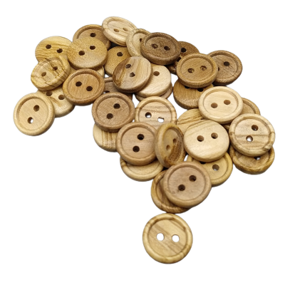 Olive Wood Button - MD 1000