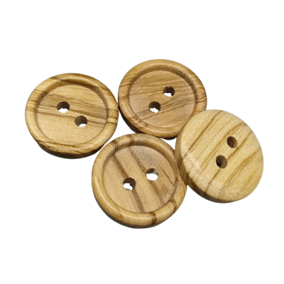 Bouton en bois d'olivier - MD 1000