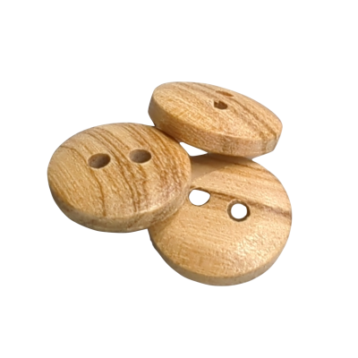 Olive Wood Button - MD 1000