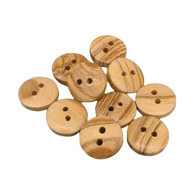 Olive Wood Button - MD 1000