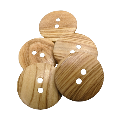 Bouton en bois d'olivier - MD 1000