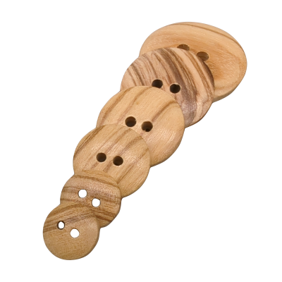 Olive Wood Button - MD 1000