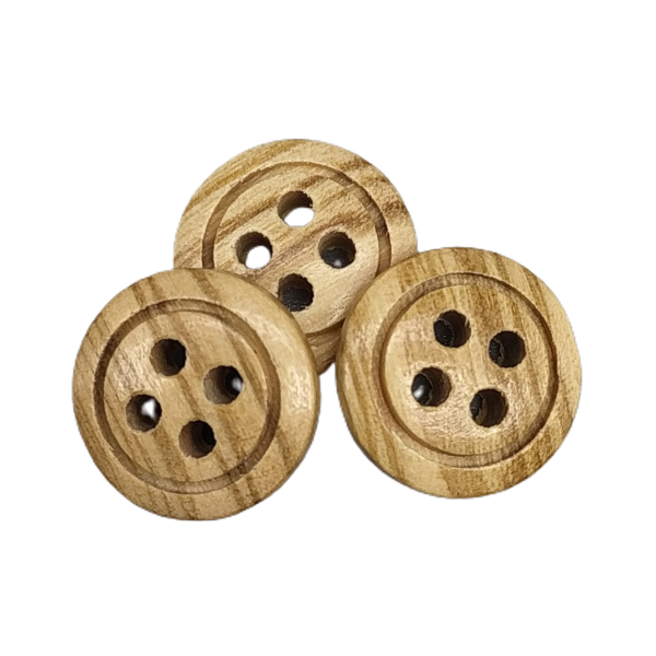 Botón de Madera de Olivo - MD 1009