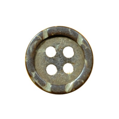 Bouton en noix de coco...