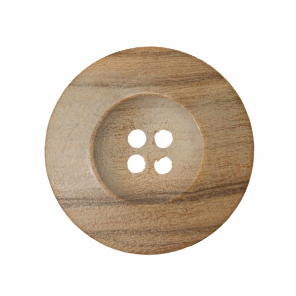 Bottone in legno d'ulivo - MD 1002