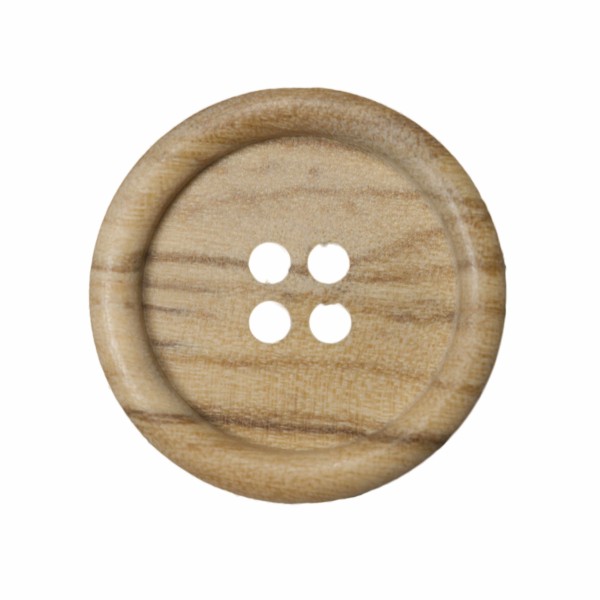 Bottone in legno d'ulivo - MD 1003