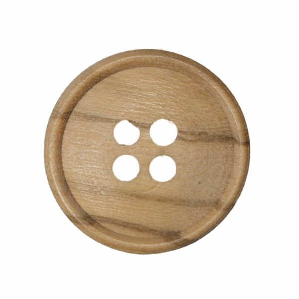Bottone in legno d'ulivo - MD 1004