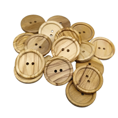 Botón de madera de olivo - MD 1005