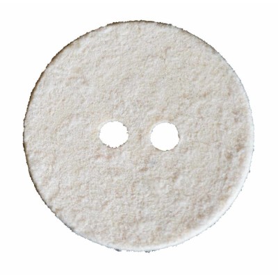 Bouton en coton naturel -...