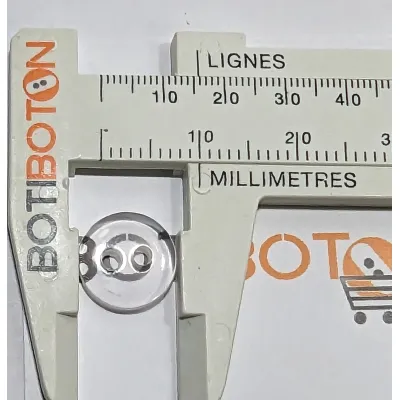 Botones de cuero imitación piel - B19