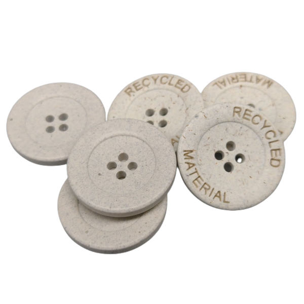 Hemp Buttons - CA 3001 - natural color