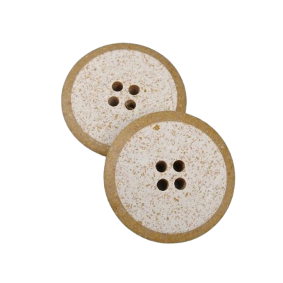 Boutons en coque de riz -...