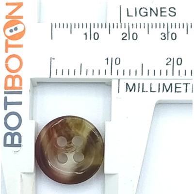 Boton Aguas Color Marrón