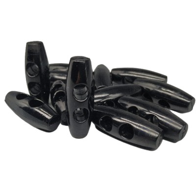 Botón Trenca Tonel Negra