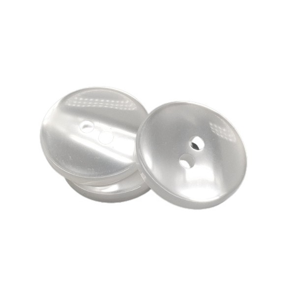 Klassischer flacher Nacarina Knopf -18 mm