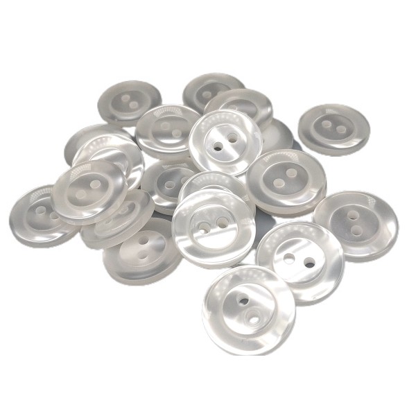 Classic Mother-of-Pearl Button with Beading-18 mm