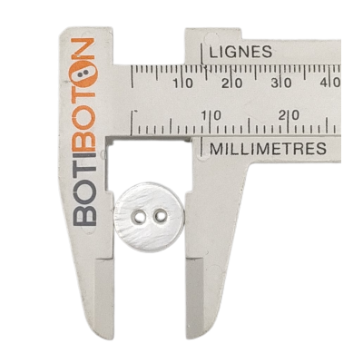 Botones de Nacar (River) - Concha Natural