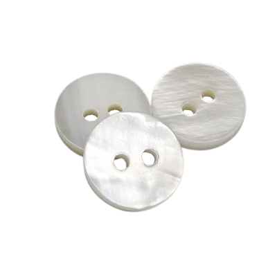 Botones de Nacar (River) - Concha Natural