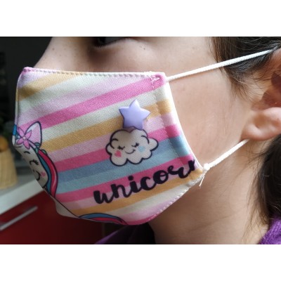 Botones en forma de estrellas lilas (3 medidas)