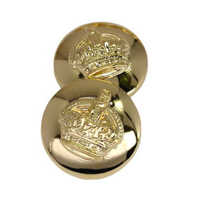 Botón Corona Dorado Botón Corona Dorado