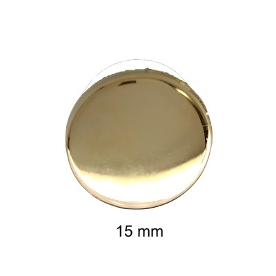 Botón Plano Dorado Botón Plano Dorado