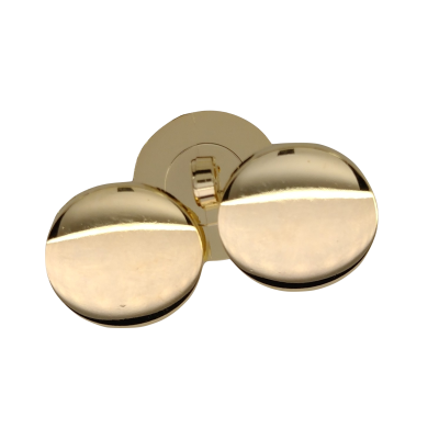 Botón Plano Dorado Botón Plano Dorado