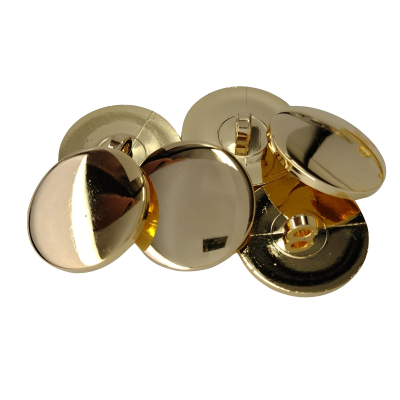 Botón Plano Dorado Botón Plano Dorado