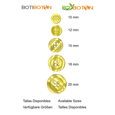 Botón Básico Amarillo - 5 medidas