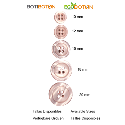 Botón Básico Rosa - 5 medidas