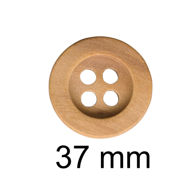 Botón de madera GRANDE