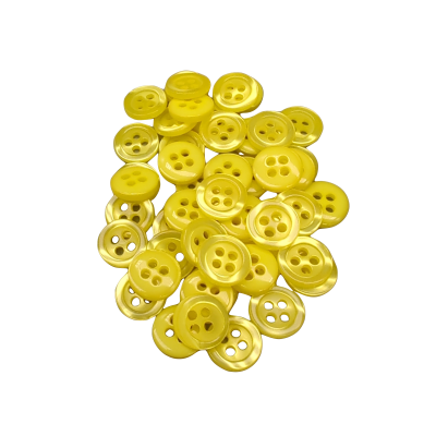 Pulsante bianco 12 mm - 4 aguj.