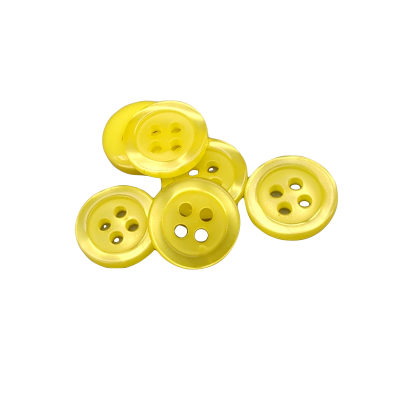 White button 12 mm - 4 aguj. White button 12 mm - 4 aguj.