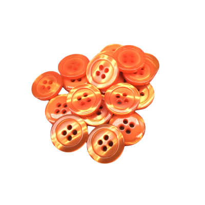 Pulsante bianco 12 mm - 4 aguj.