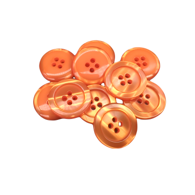 Weißer Knopf 12 mm - 4 aguj.