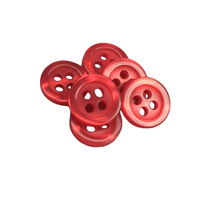 Bouton blanc 12 mm - 4 aguj.