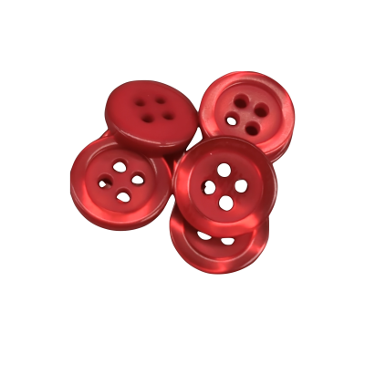 White button 12 mm - 4 aguj. White button 12 mm - 4 aguj.