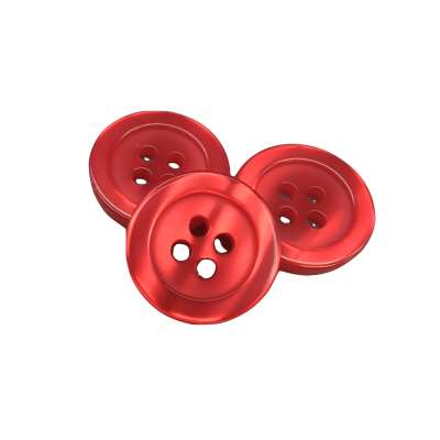 White button 12 mm - 4 aguj. White button 12 mm - 4 aguj.