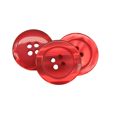 Bouton blanc 12 mm - 4 aguj.