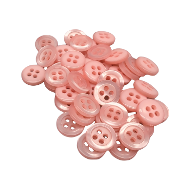 Pulsante bianco 12 mm - 4 aguj.