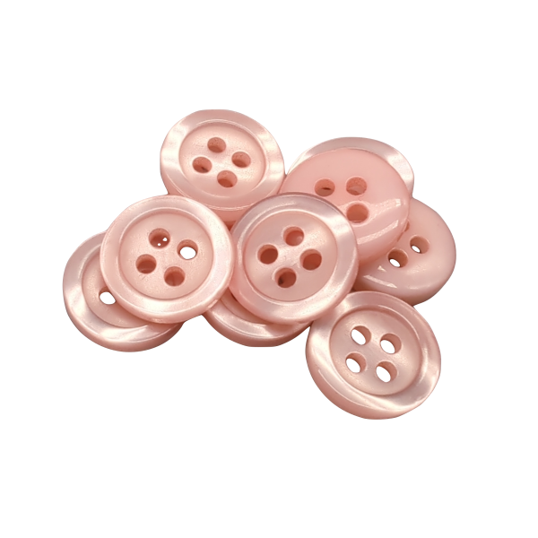 Basic Pink Button - 5 Größen