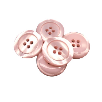 Bouton blanc 12 mm - 4 aguj.