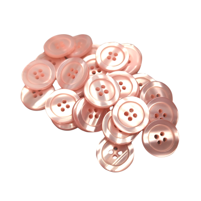 Bouton blanc 12 mm - 4 aguj.