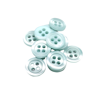 Pulsante bianco 12 mm - 4 aguj.