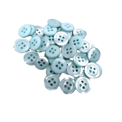 Bouton blanc 12 mm - 4 aguj.