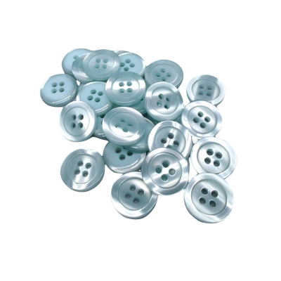 Pulsante bianco 12 mm - 4 aguj.