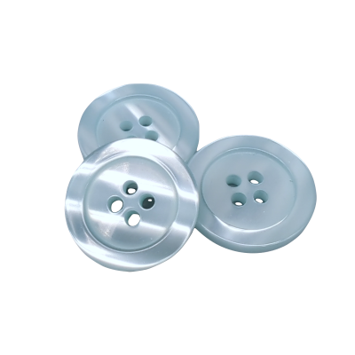 White button 12 mm - 4 aguj.