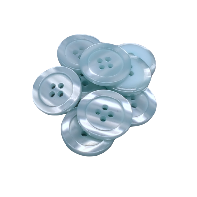 White button 12 mm - 4 aguj.