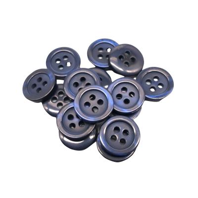 Bouton blanc 12 mm - 4 aguj.