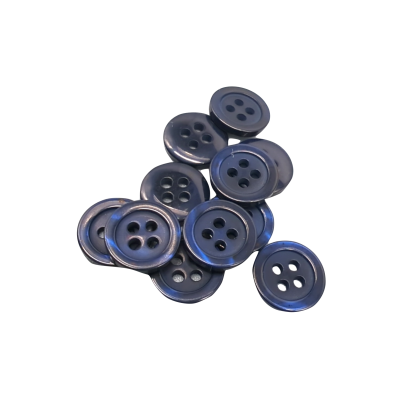 Bouton blanc 12 mm - 4 aguj.